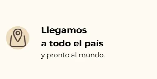 Llegamos a todo el país